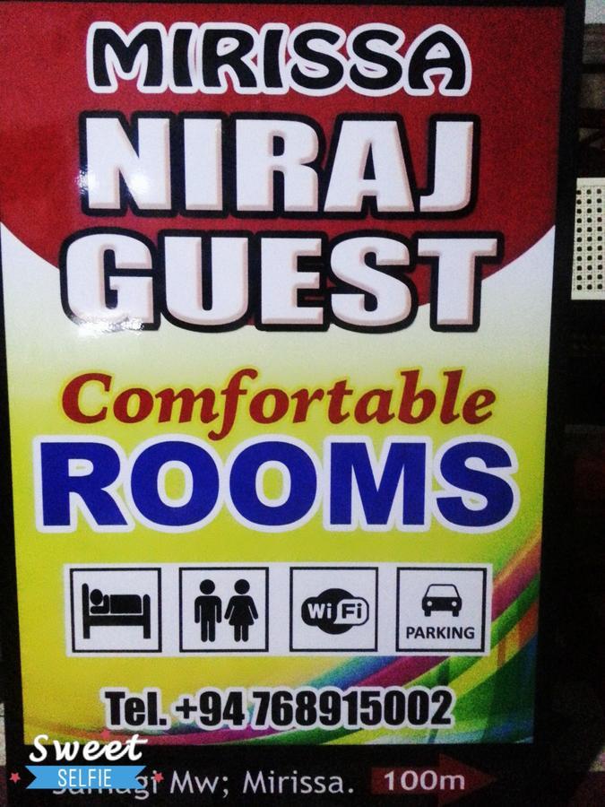 Mirissa Niraj Guest Hotel ภายนอก รูปภาพ